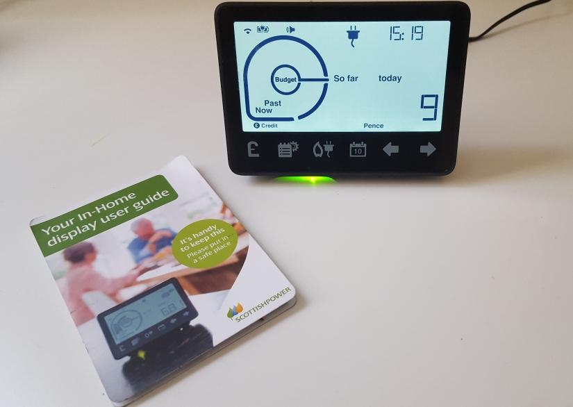 User guide for Scottish power Smart Meter display